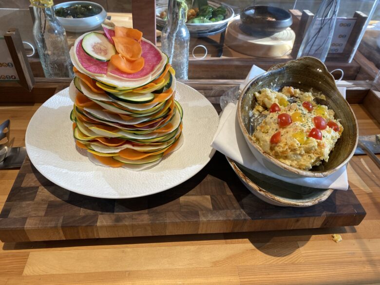 リゾナーレ那須「SHAKI SHAKI（シャキシャキ）」の朝食